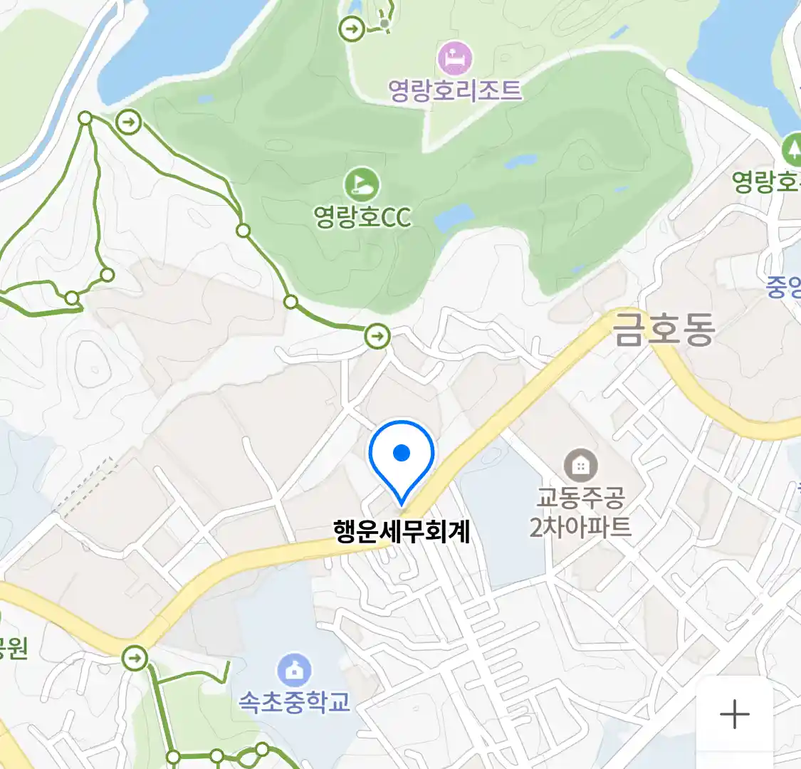 행운세무회계 위치