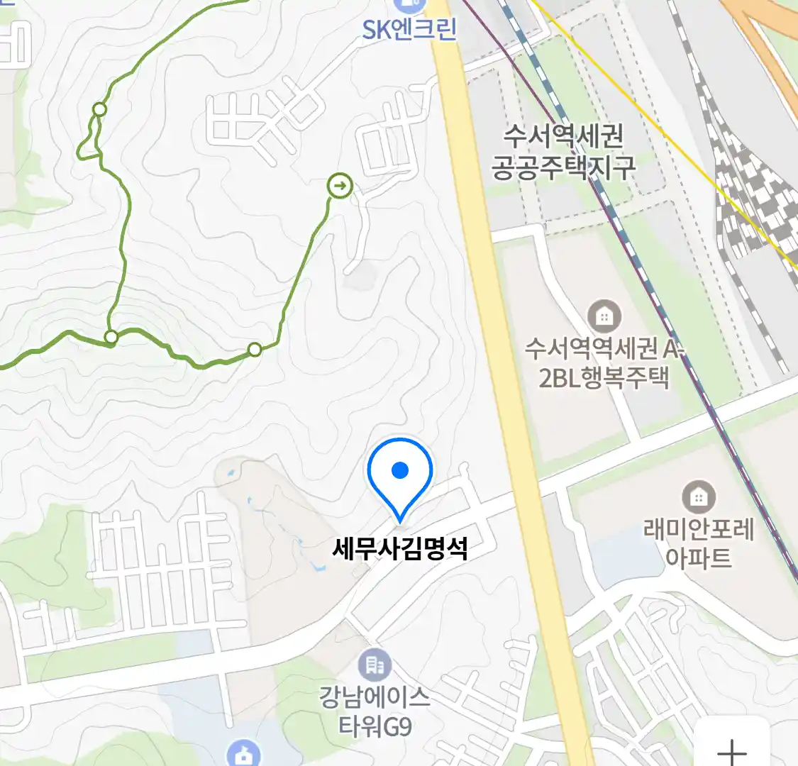 세무사김명석 위치