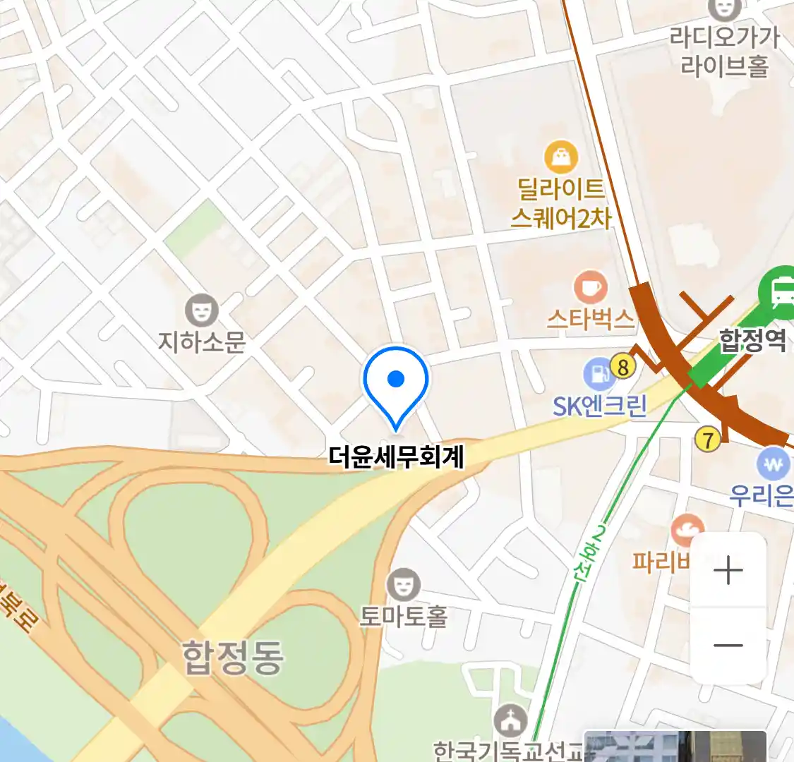 더윤세무회계 위치