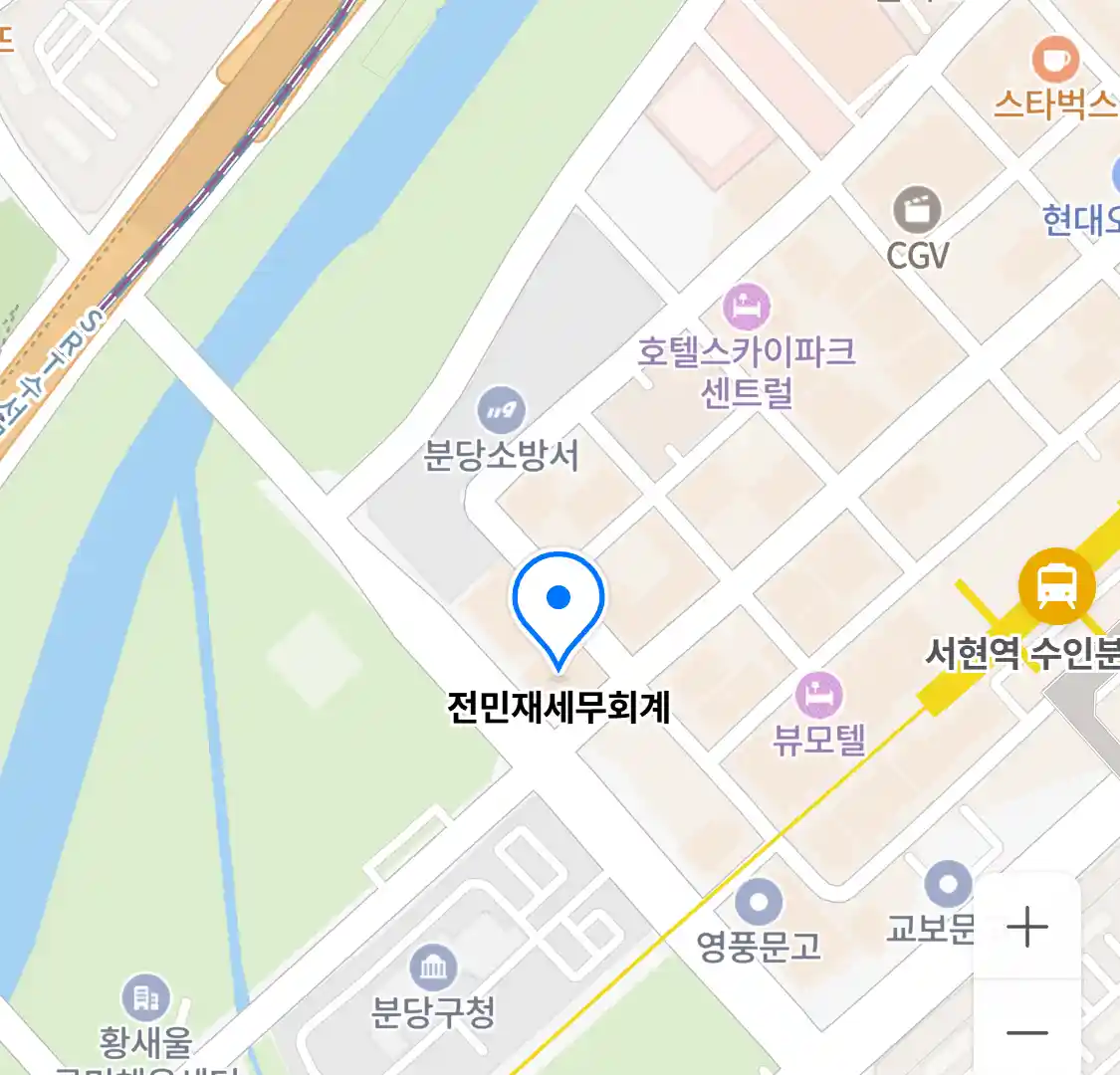 전민재세무회계 위치