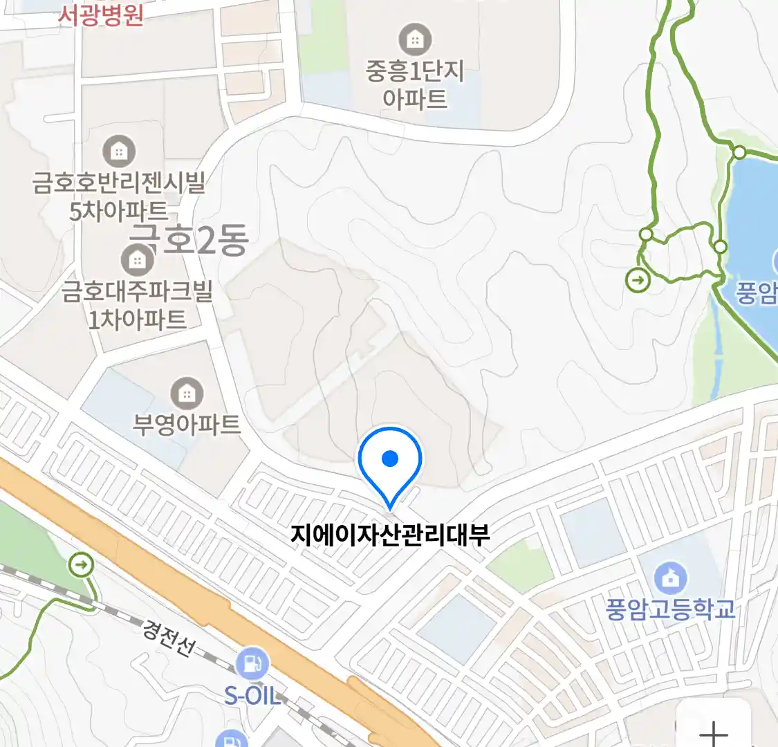 지에이자산관리대부 위치