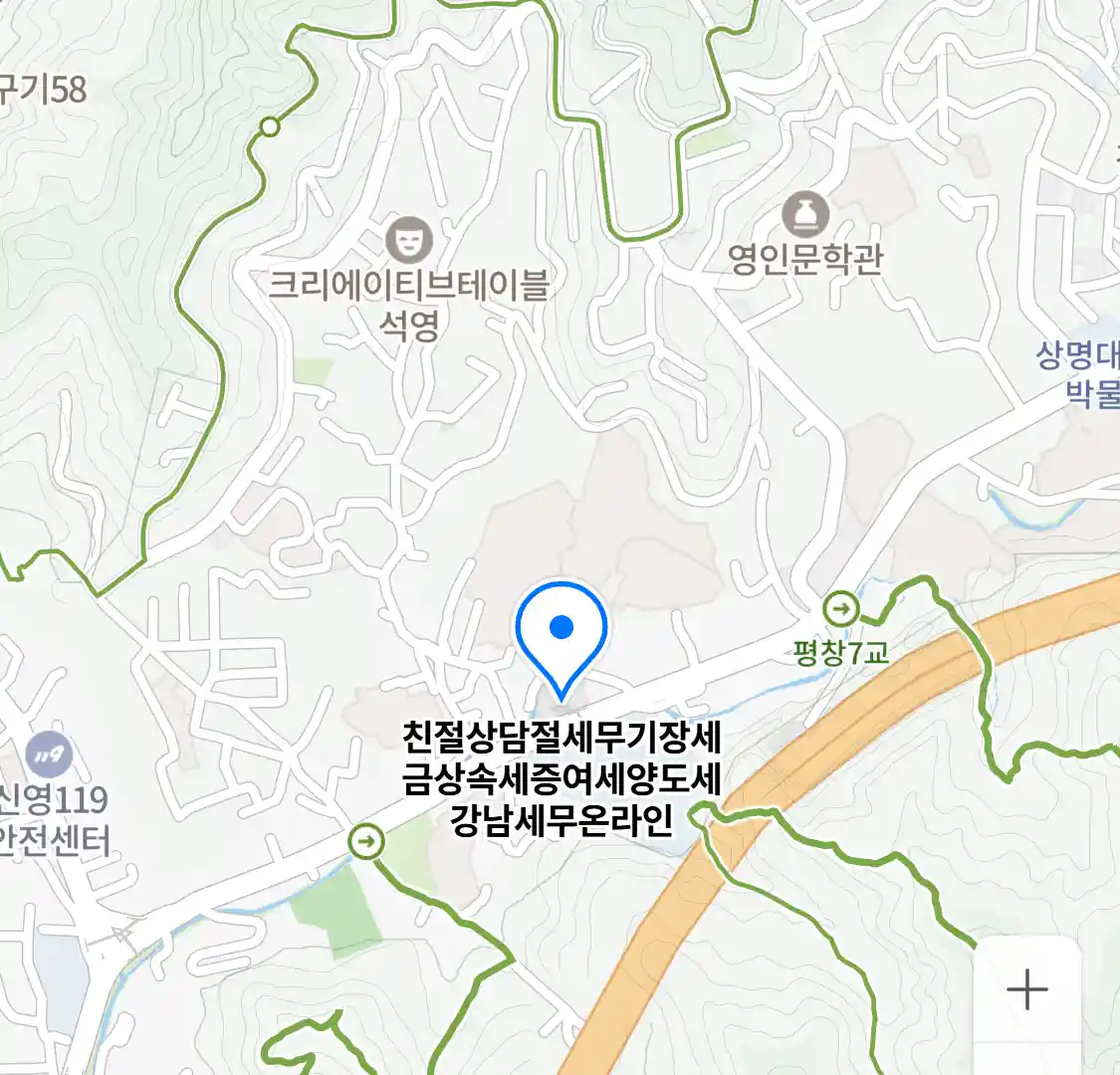 친절상담절세무기장세금상속세증여세양도세강남세무온라인 위치