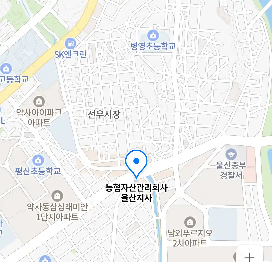 농협자산관리회사 울산지사 위치