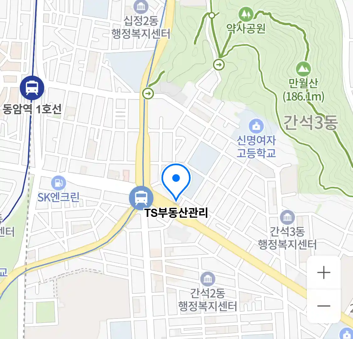 TS부동산관리 위치