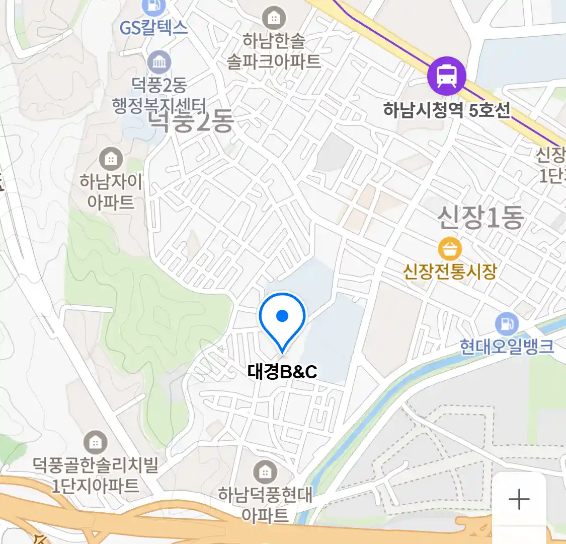 대경B&C 위치