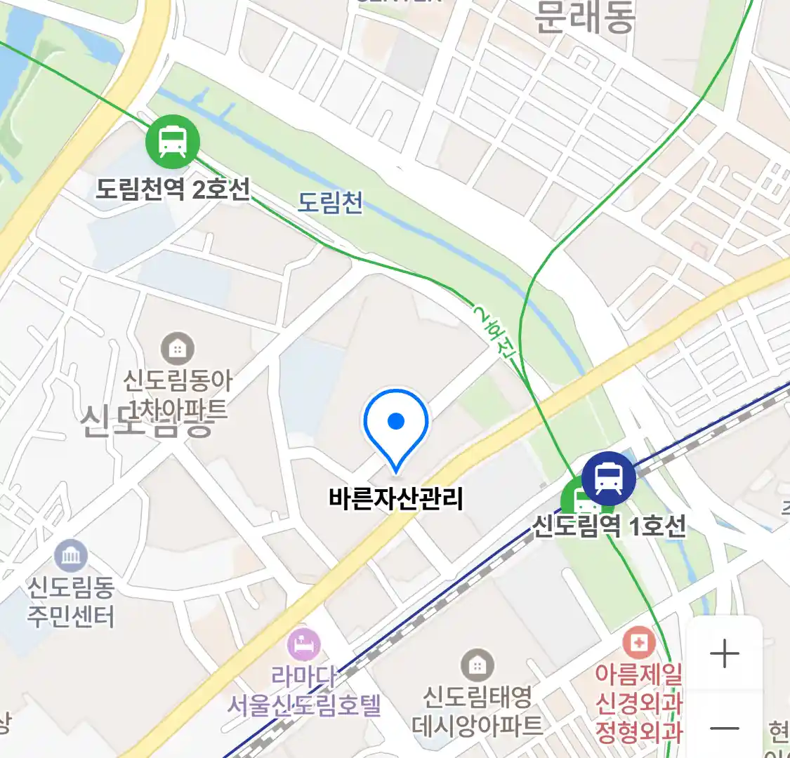 바른자산관리 위치