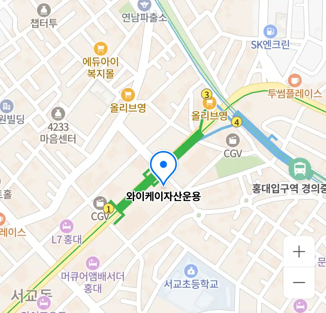 와이케이자산운용 위치
