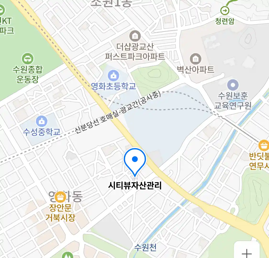 시티뷰자산관리 위치