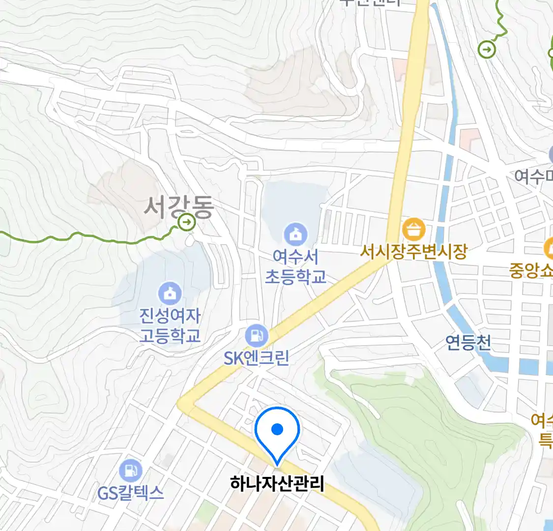 하나자산관리 위치
