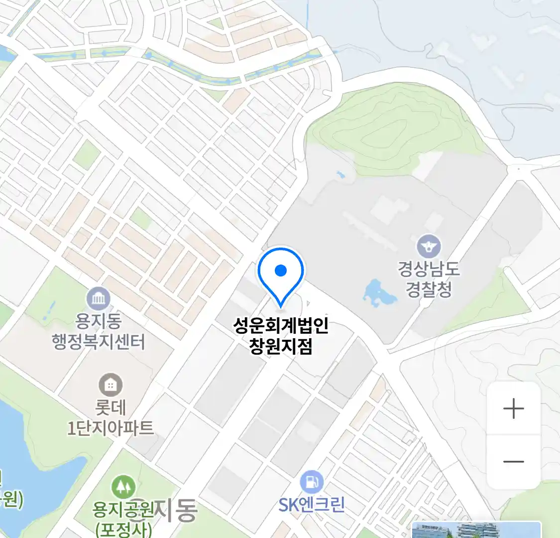 성운회계법인 창원지점 위치