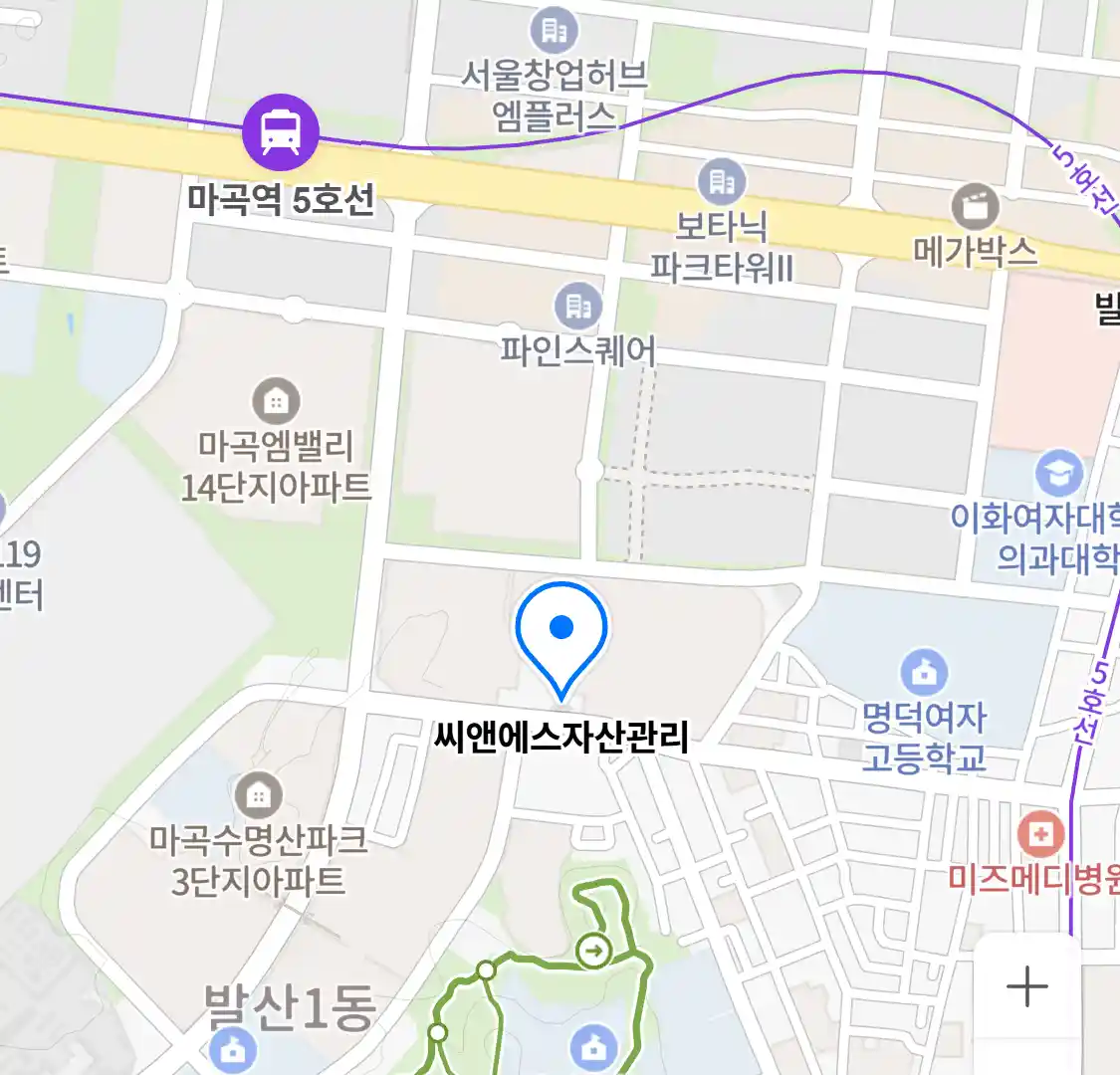 씨앤에스자산관리 위치