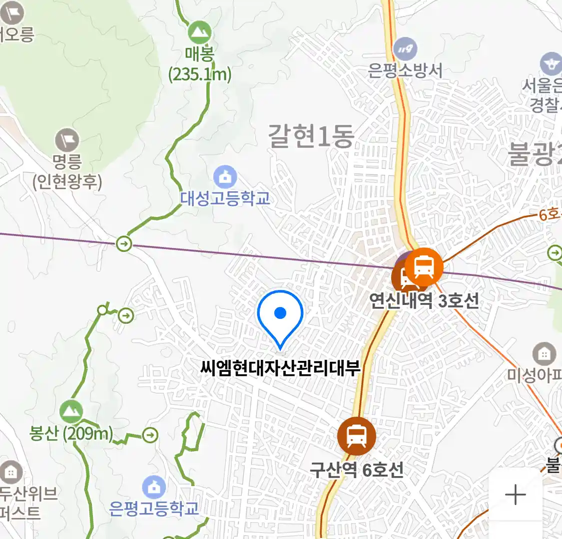 씨엠현대자산관리대부 위치