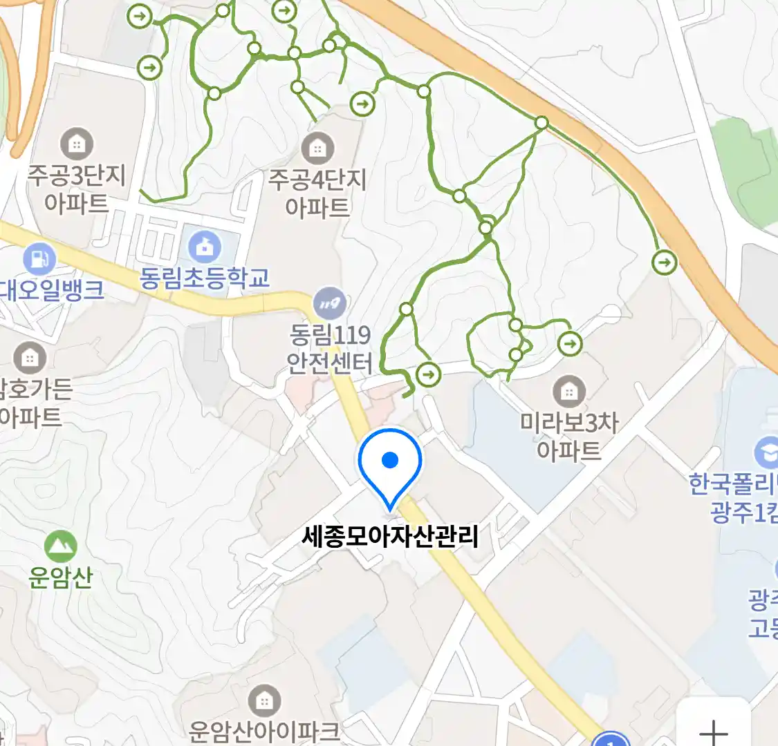 세종모아자산관리 위치
