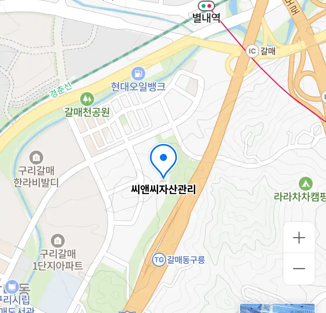 씨앤씨자산관리 위치