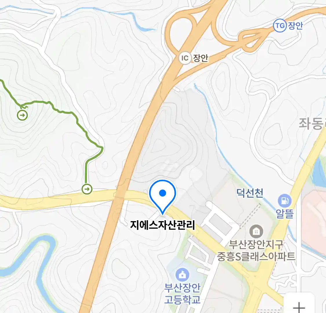 지에스자산관리 위치