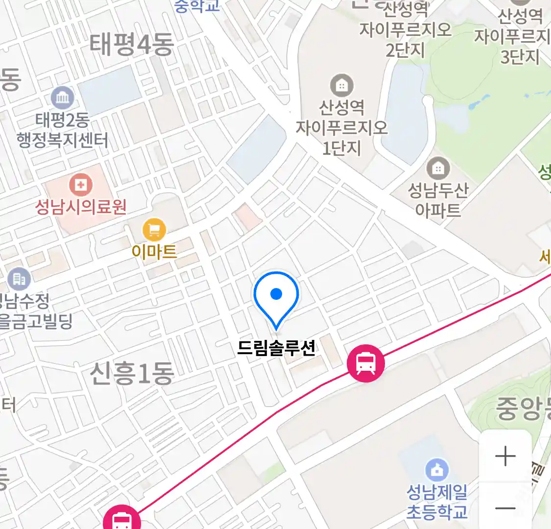 성남시 수정구 자산관리_드림솔루션 위치
