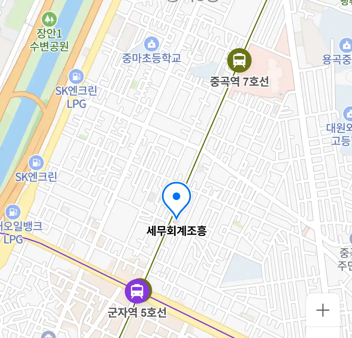 세무회계조흥 위치