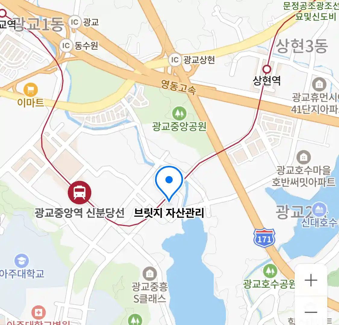브릿지 자산관리 위치