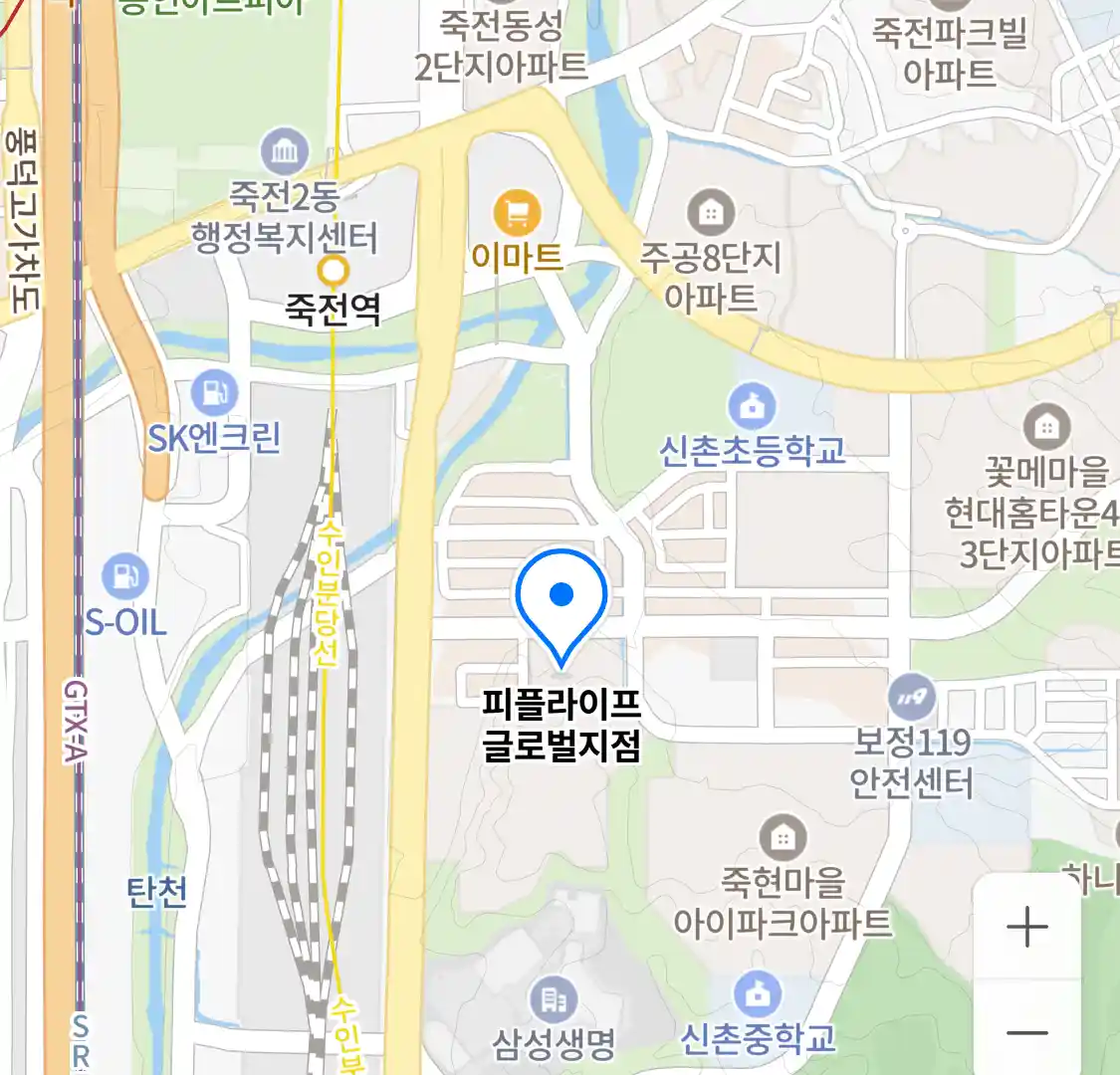 피플라이프 글로벌지점 위치