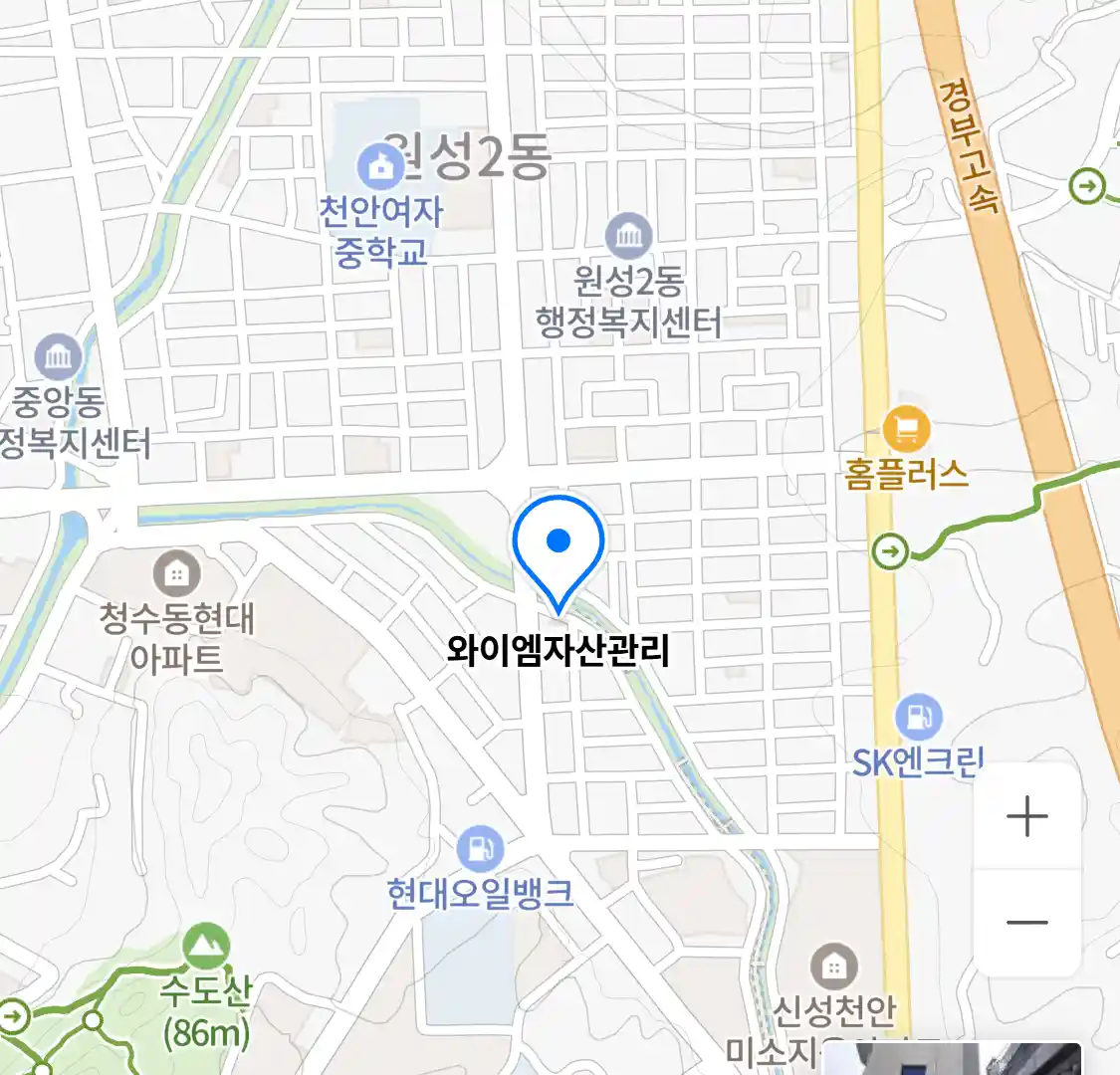 와이엠자산관리 위치