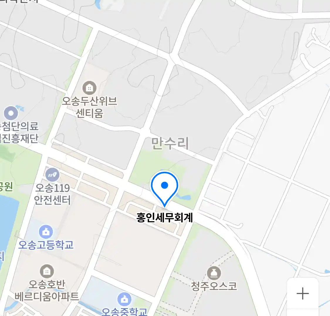 홍인세무회계 위치