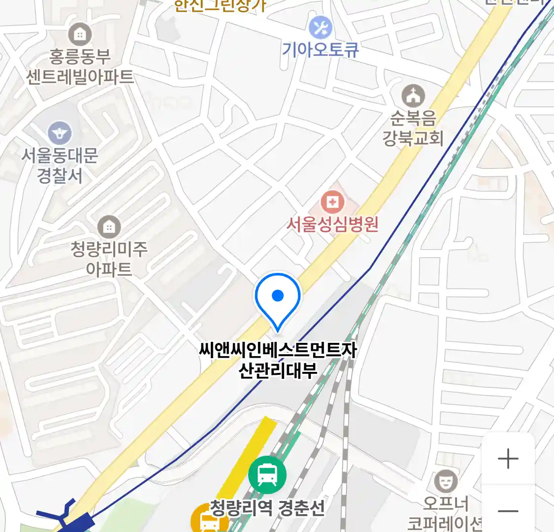 씨앤씨인베스트먼트자산관리대부 위치