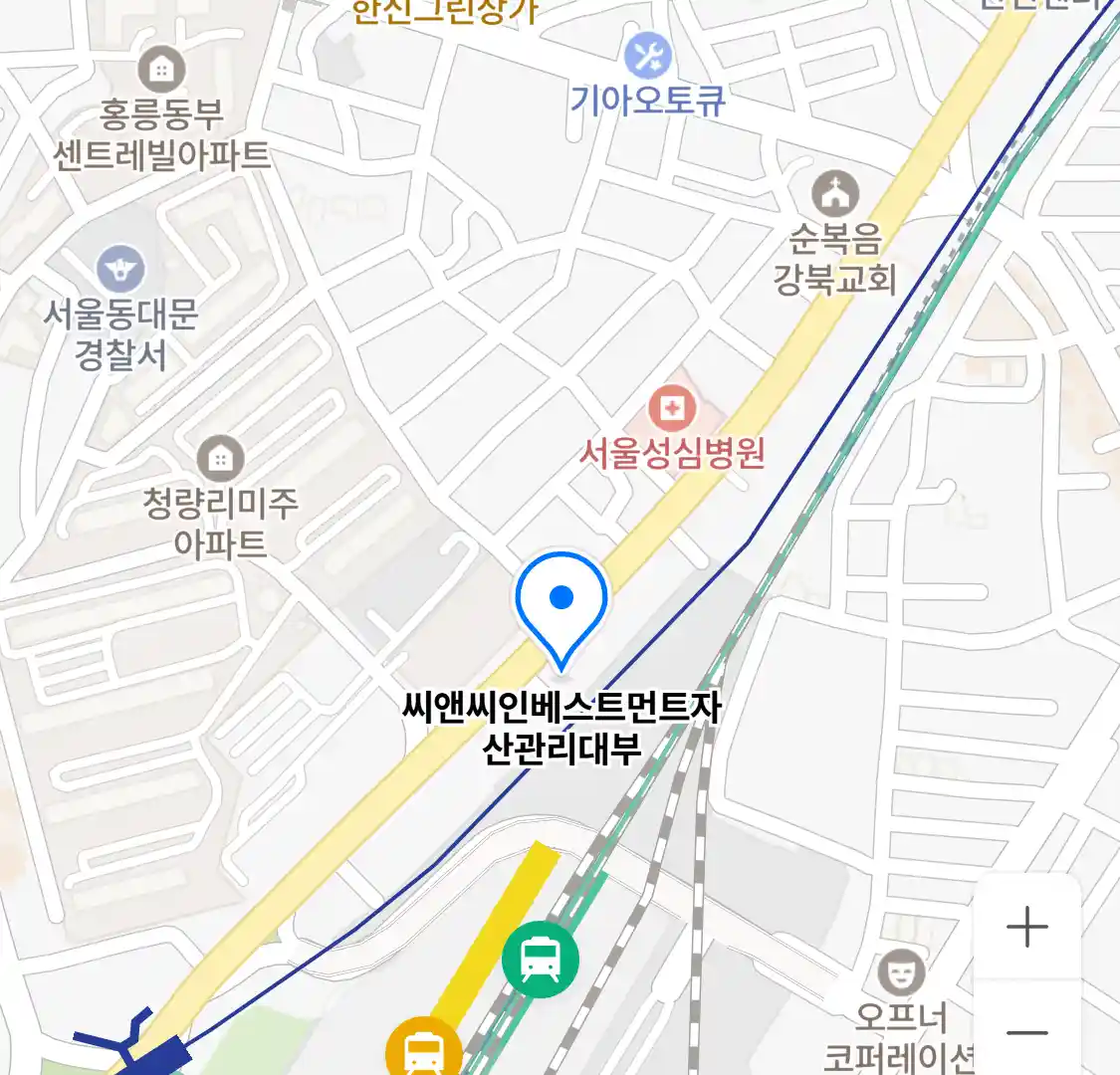 씨앤씨인베스트먼트자산관리대부 위치