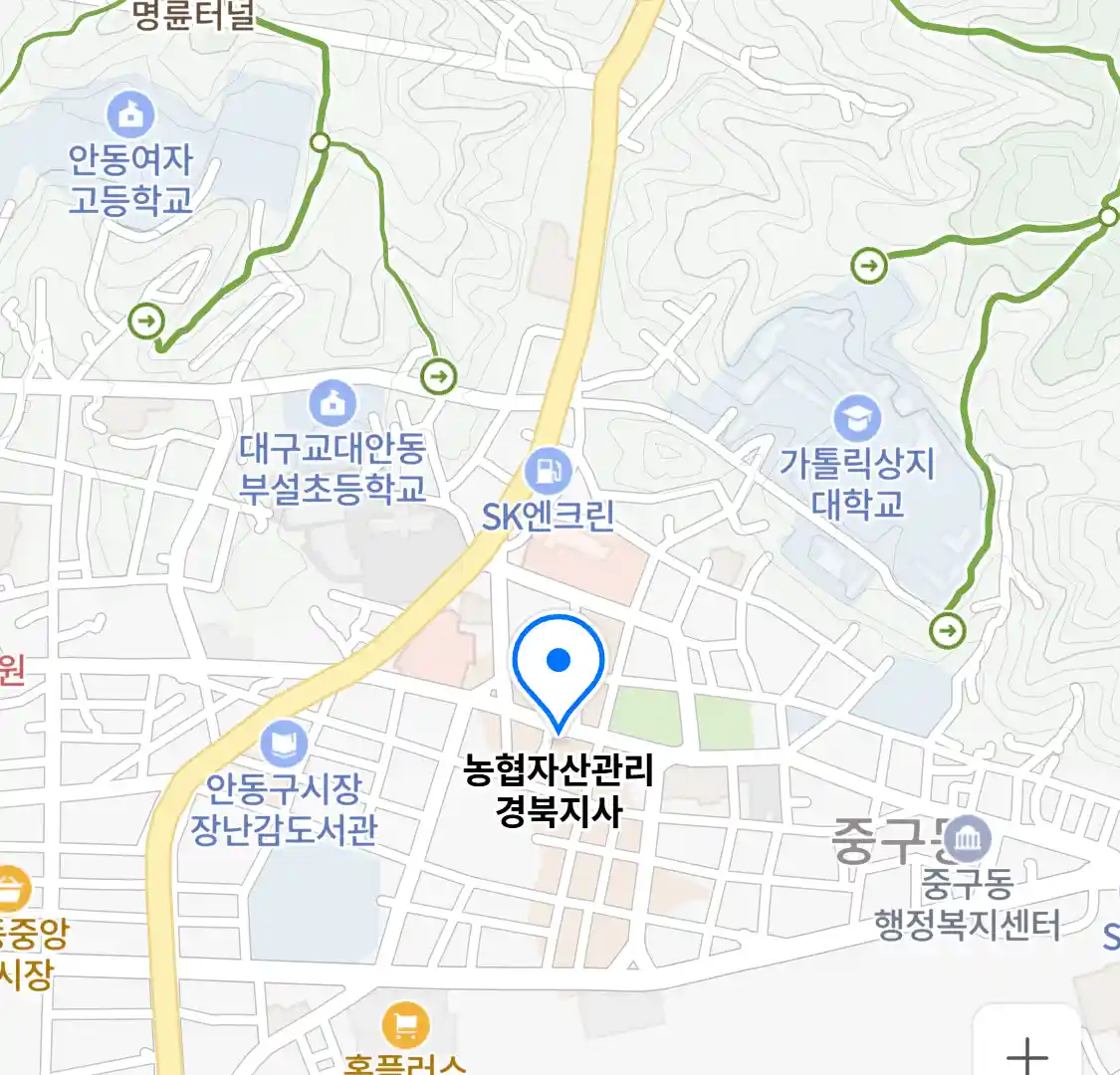 농협자산관리 경북지사 위치