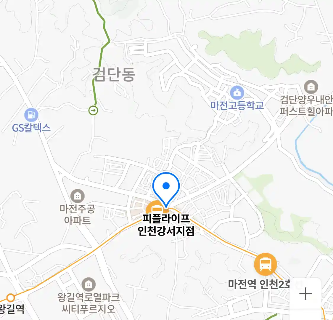 피플라이프 인천강서지점 위치