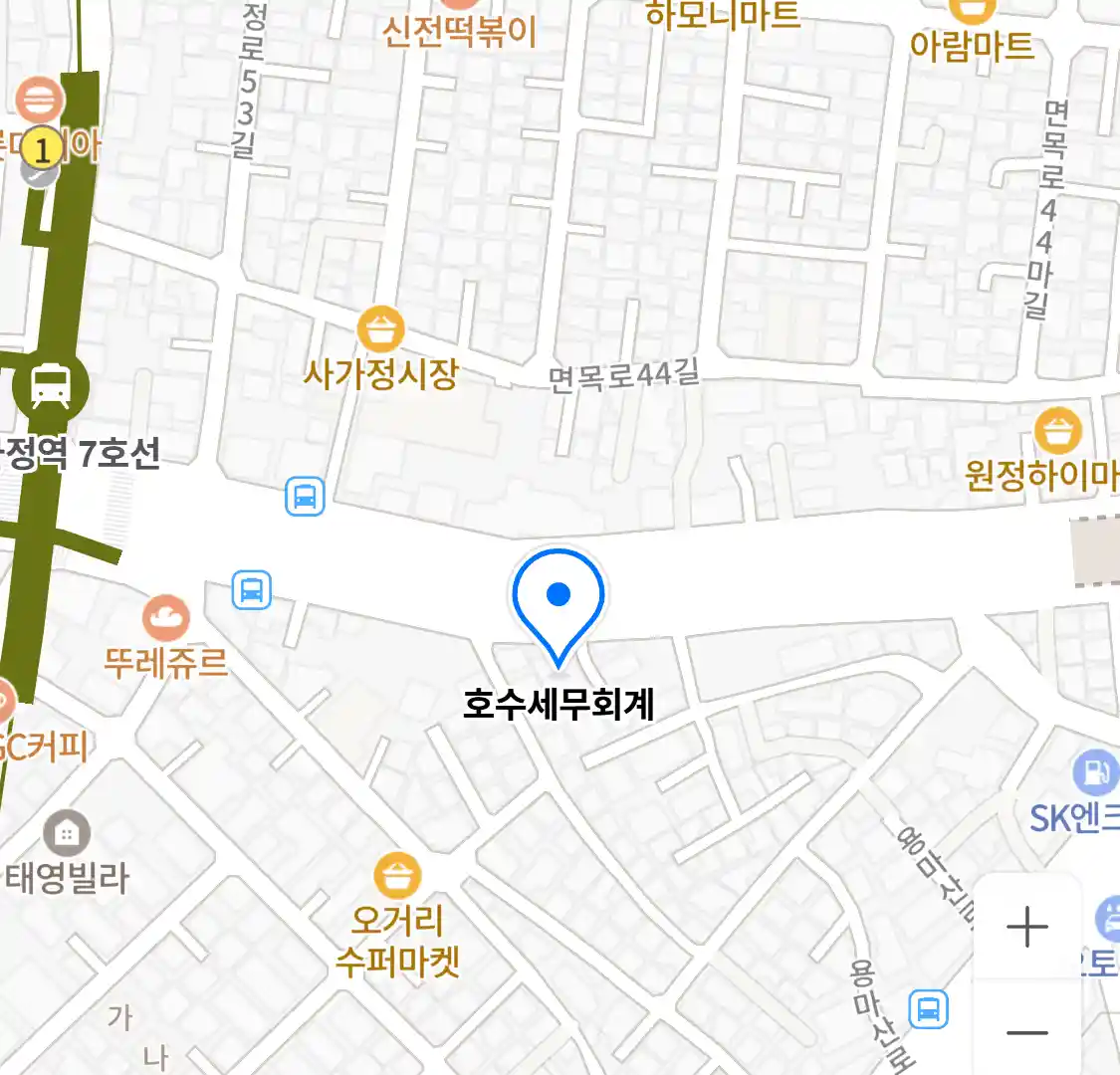 호수세무회계 위치