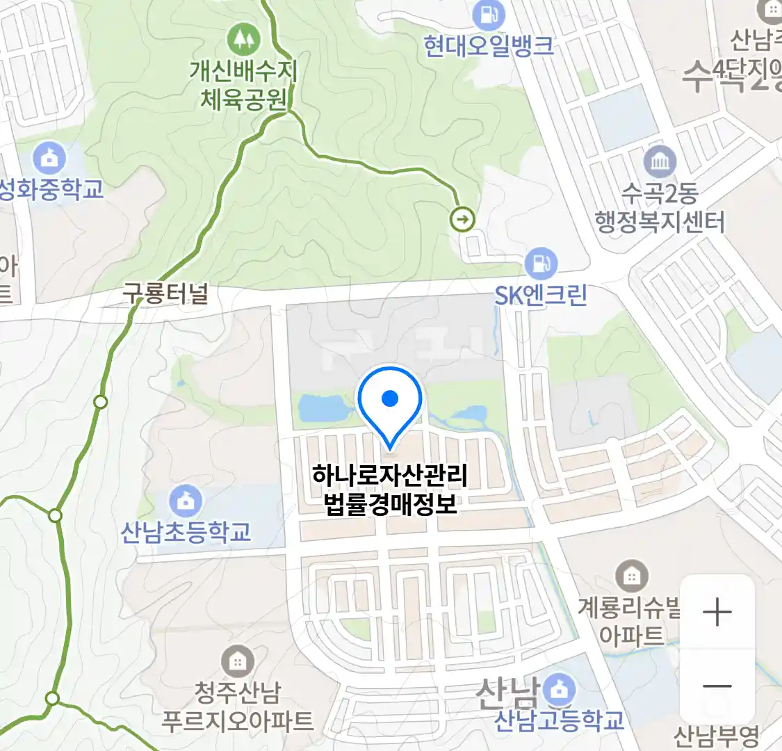 하나로자산관리 법률경매정보 위치
