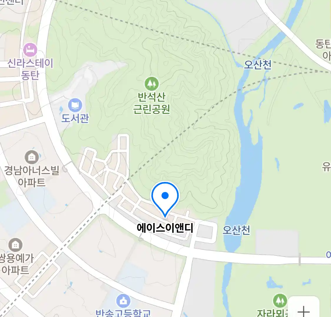 에이스이앤디 위치