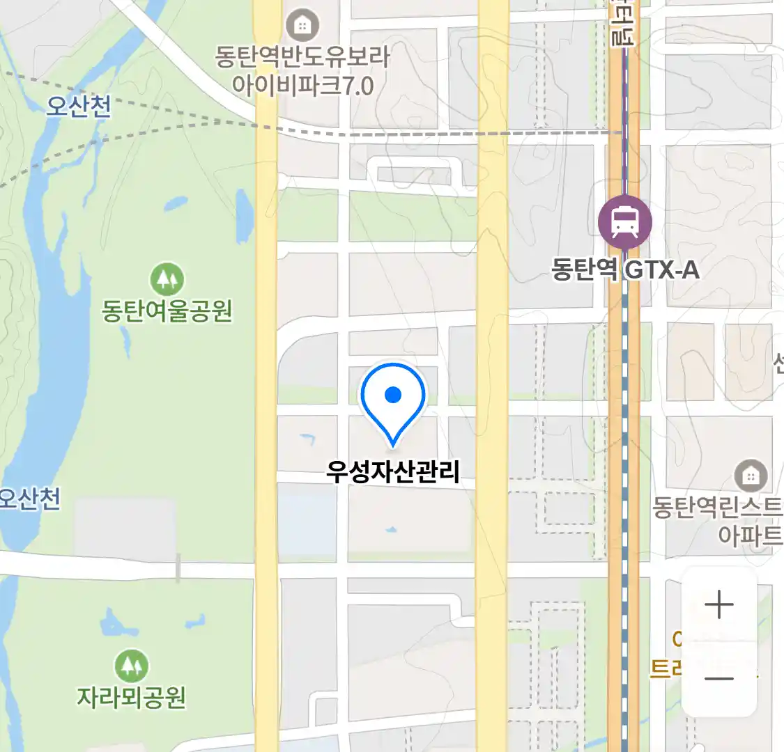 우성자산관리 위치