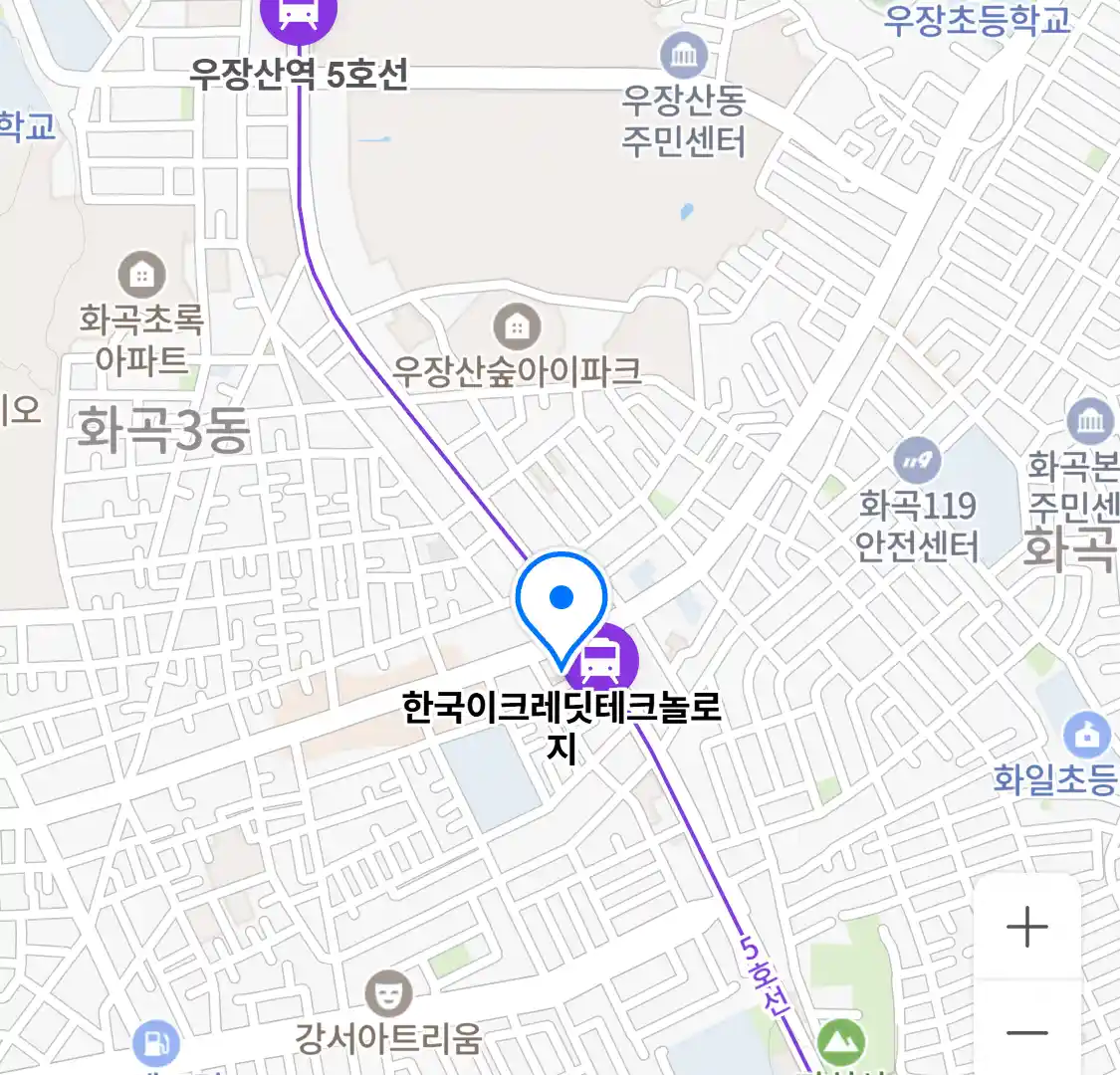 한국이크레딧테크놀로지 위치