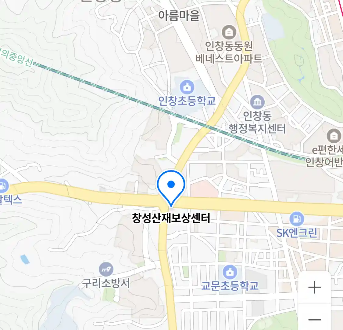 창성산재보상센터 위치