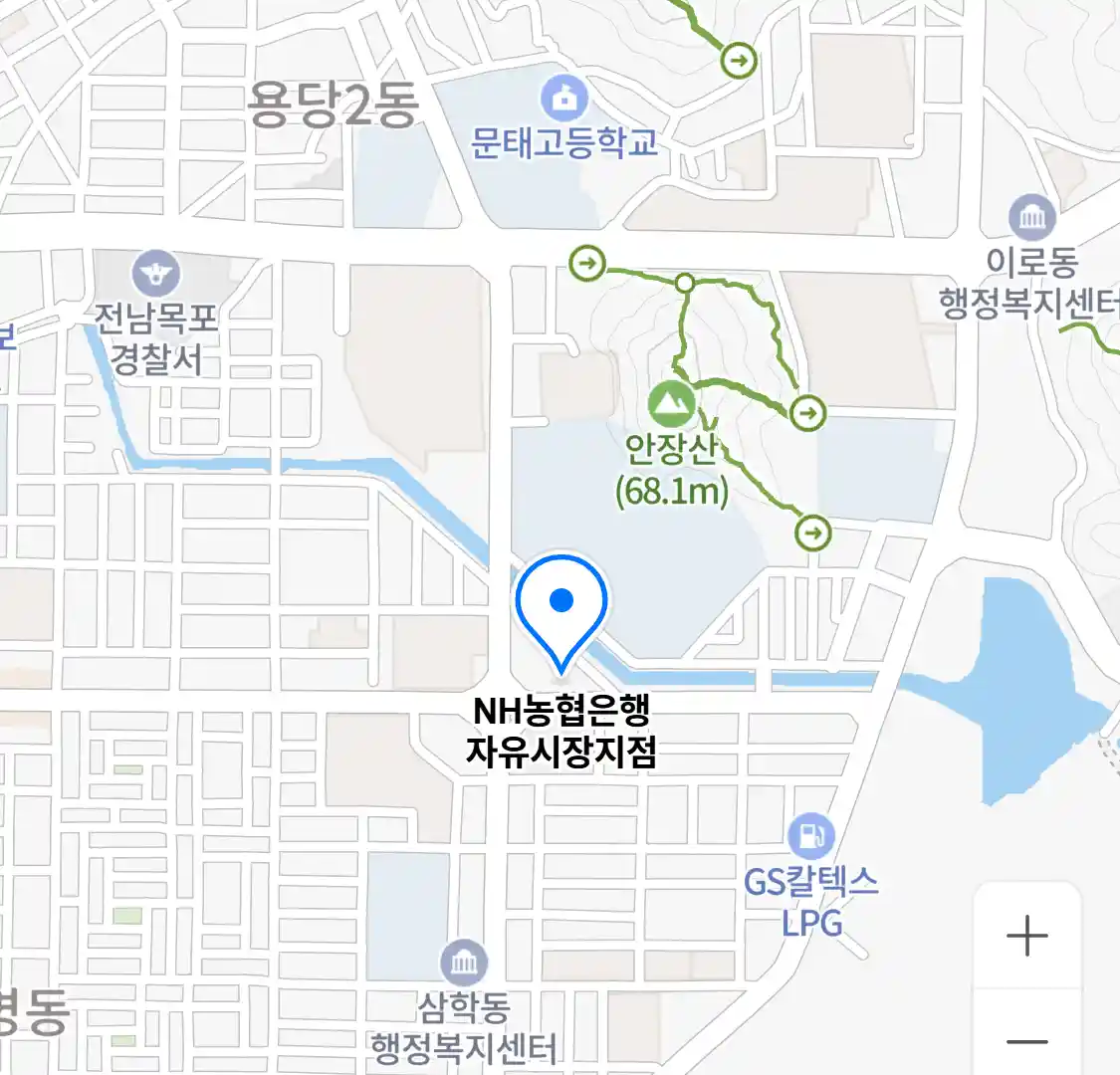 NH농협은행 자유시장지점 위치