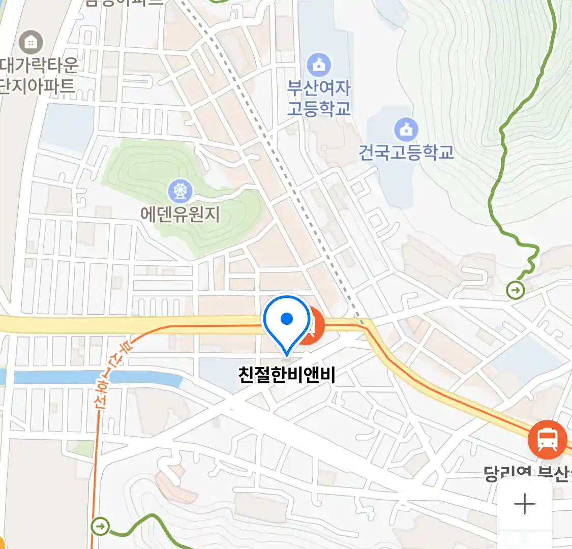 친절한비앤비 위치