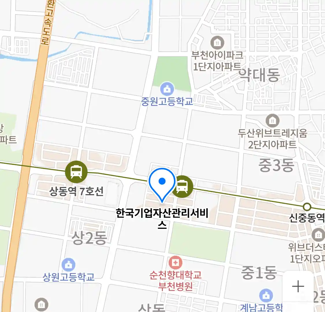 한국기업자산관리서비스 위치