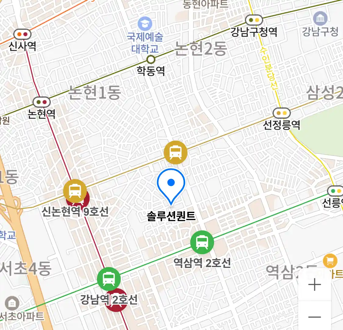 솔루션퀀트 위치