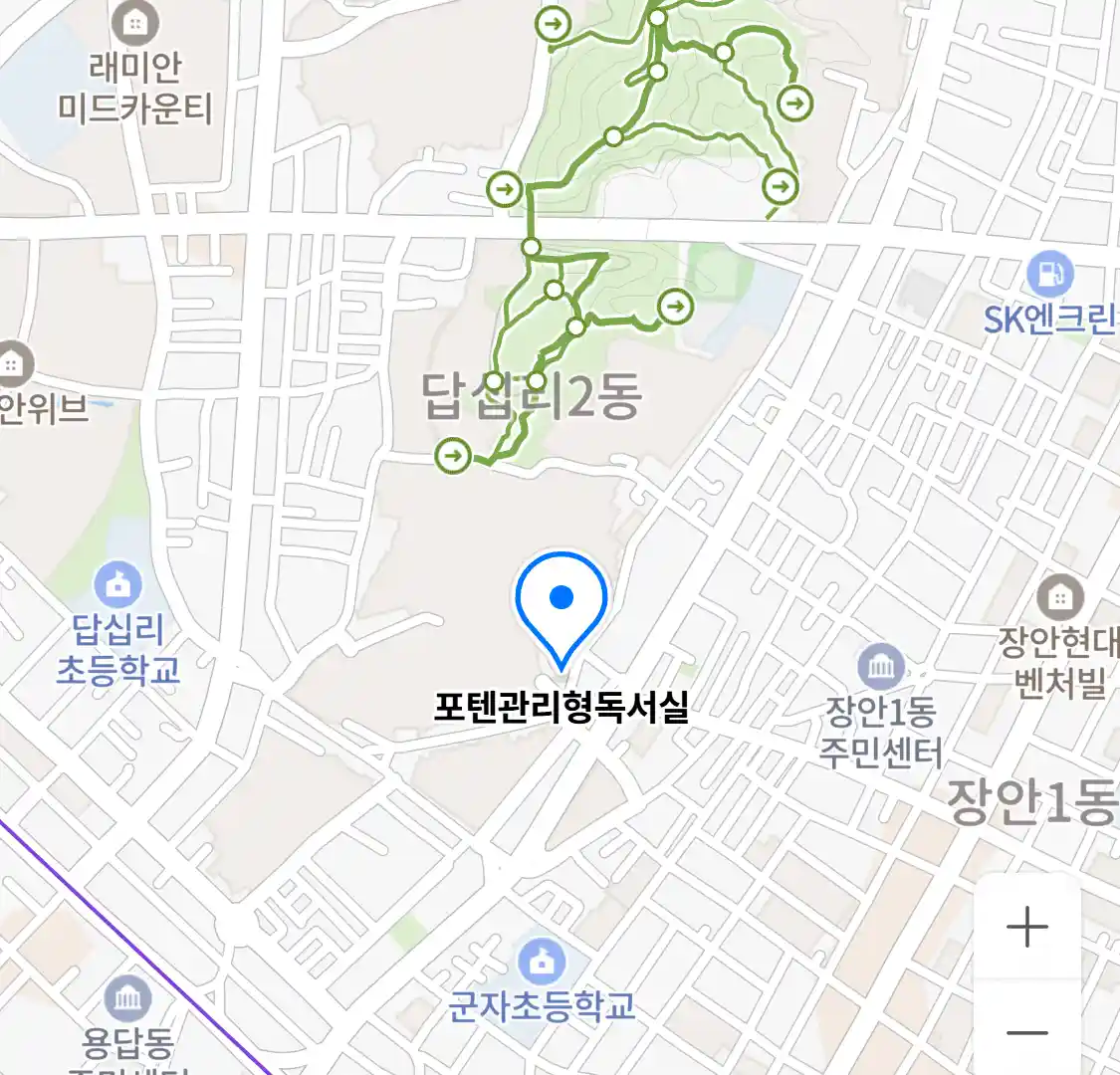 포텐관리형독서실 위치