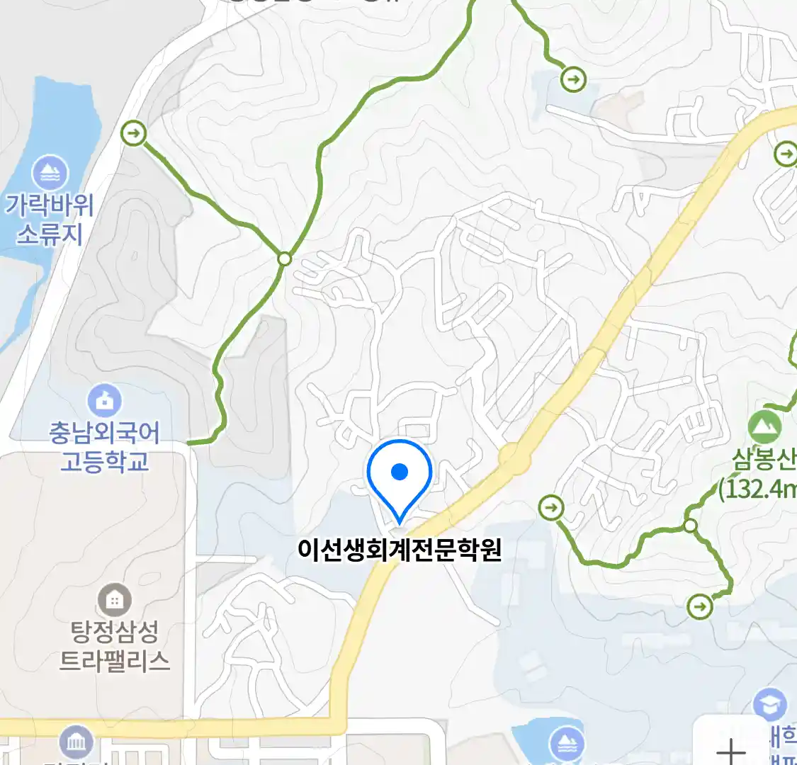 이선생회계전문학원 위치