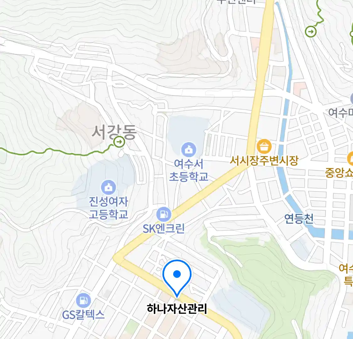하나자산관리 위치