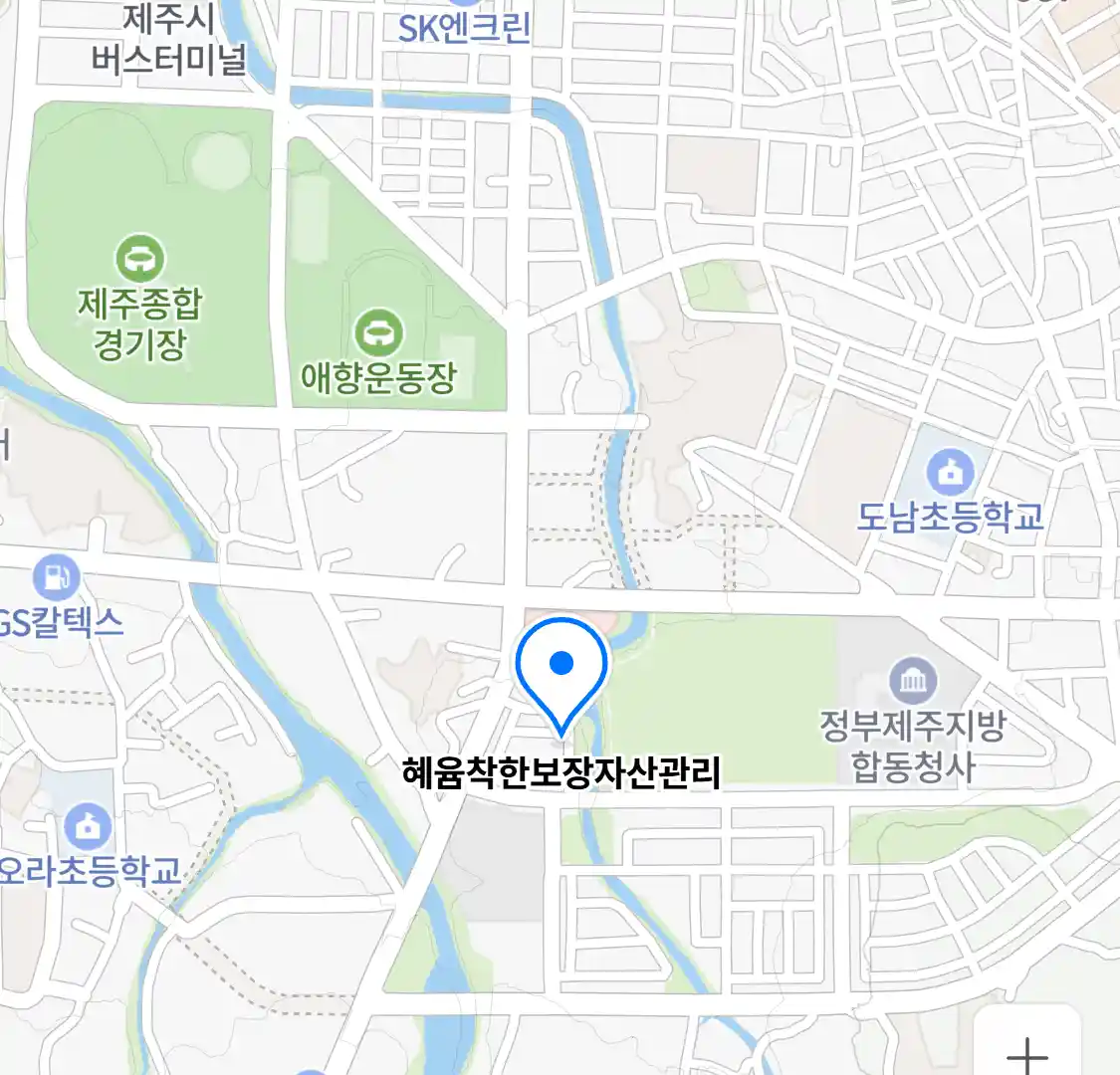 혜윰착한보장자산관리 위치