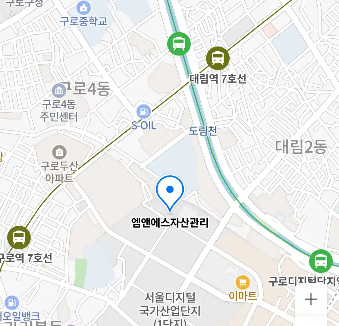 엠앤에스자산관리 위치