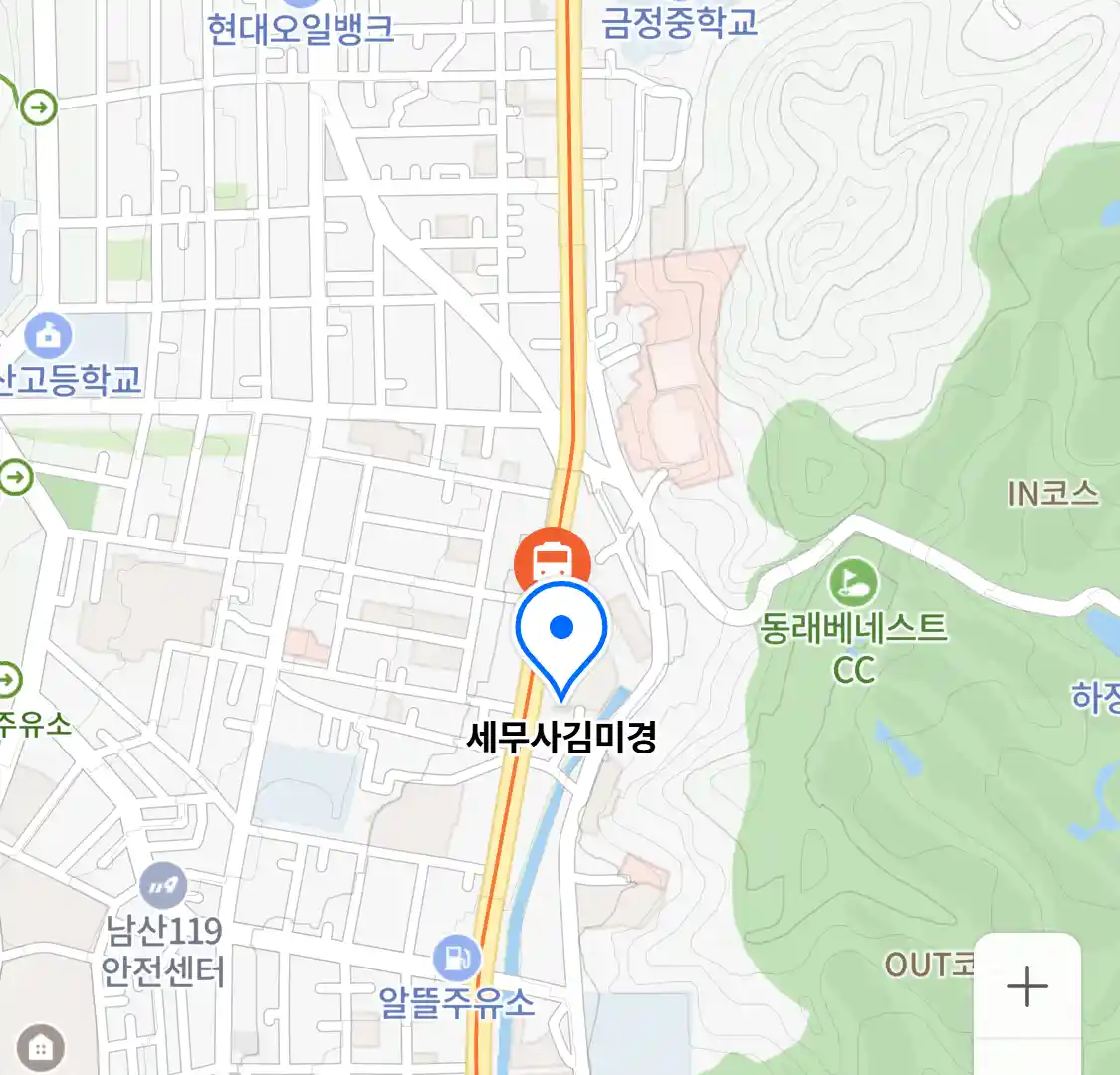 세무사김미경 위치