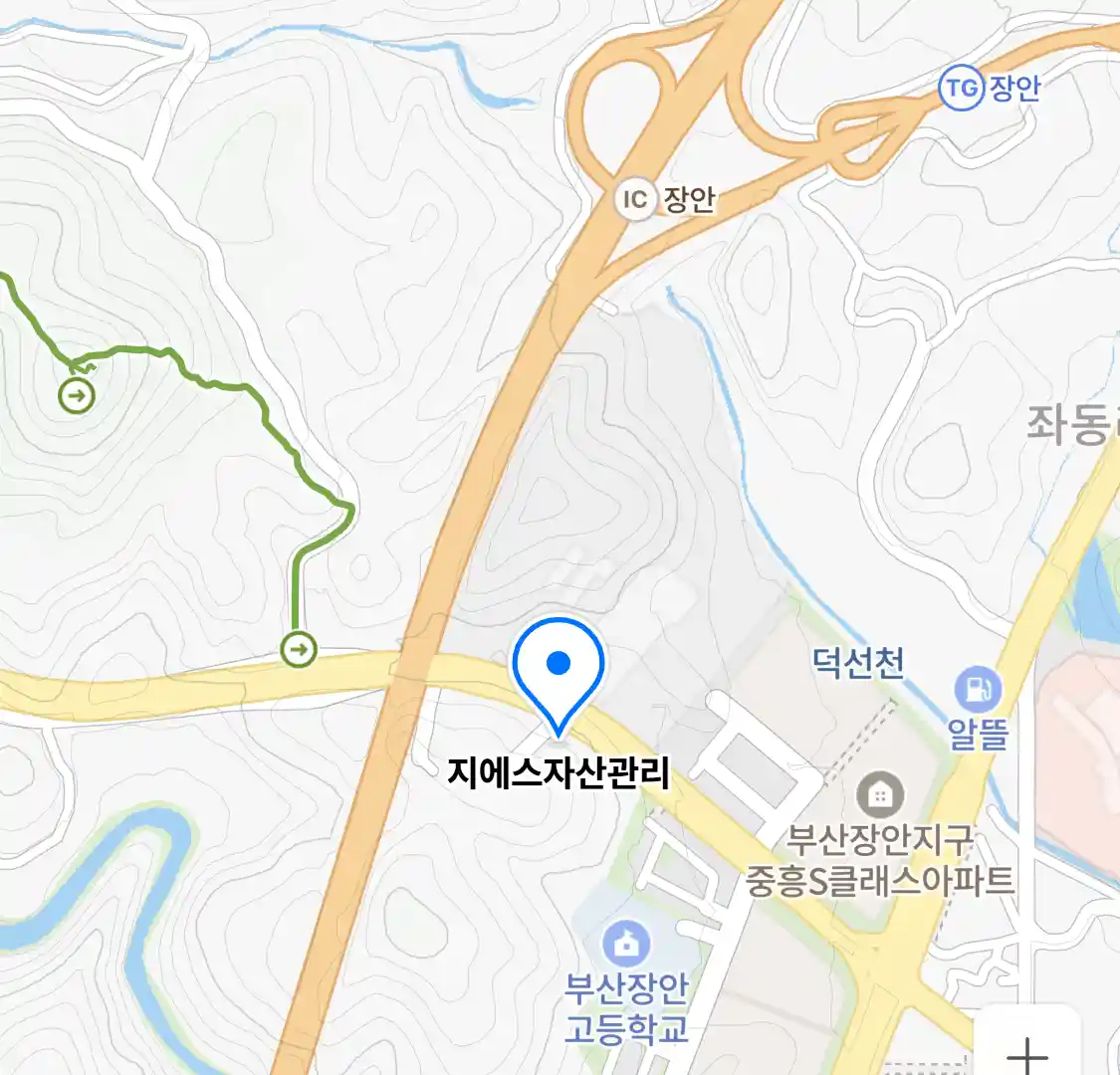 지에스자산관리 위치