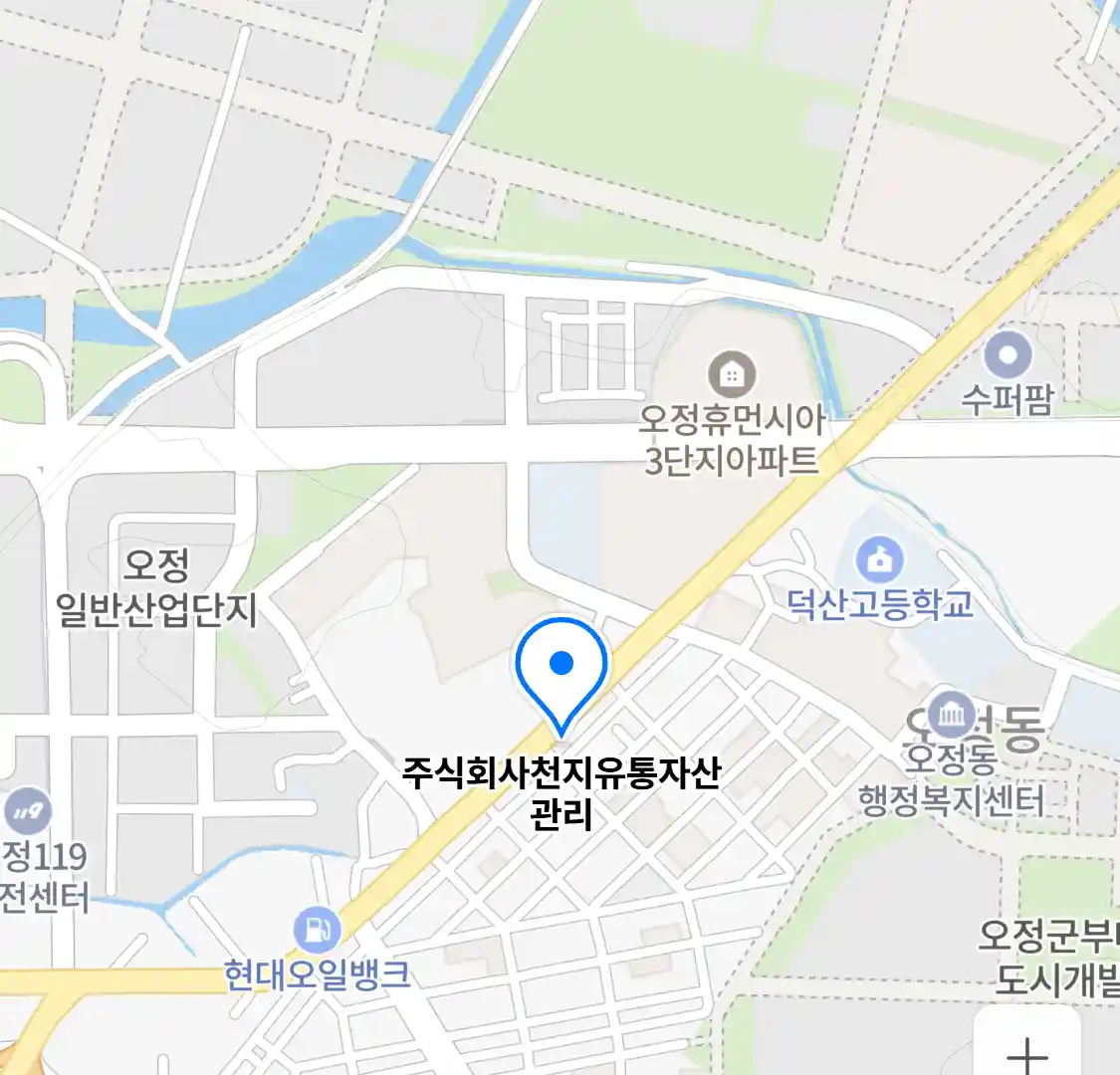 주식회사천지유통자산관리 위치