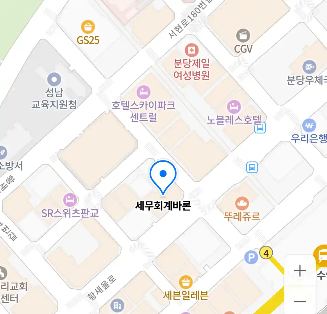 세무회계바론 위치