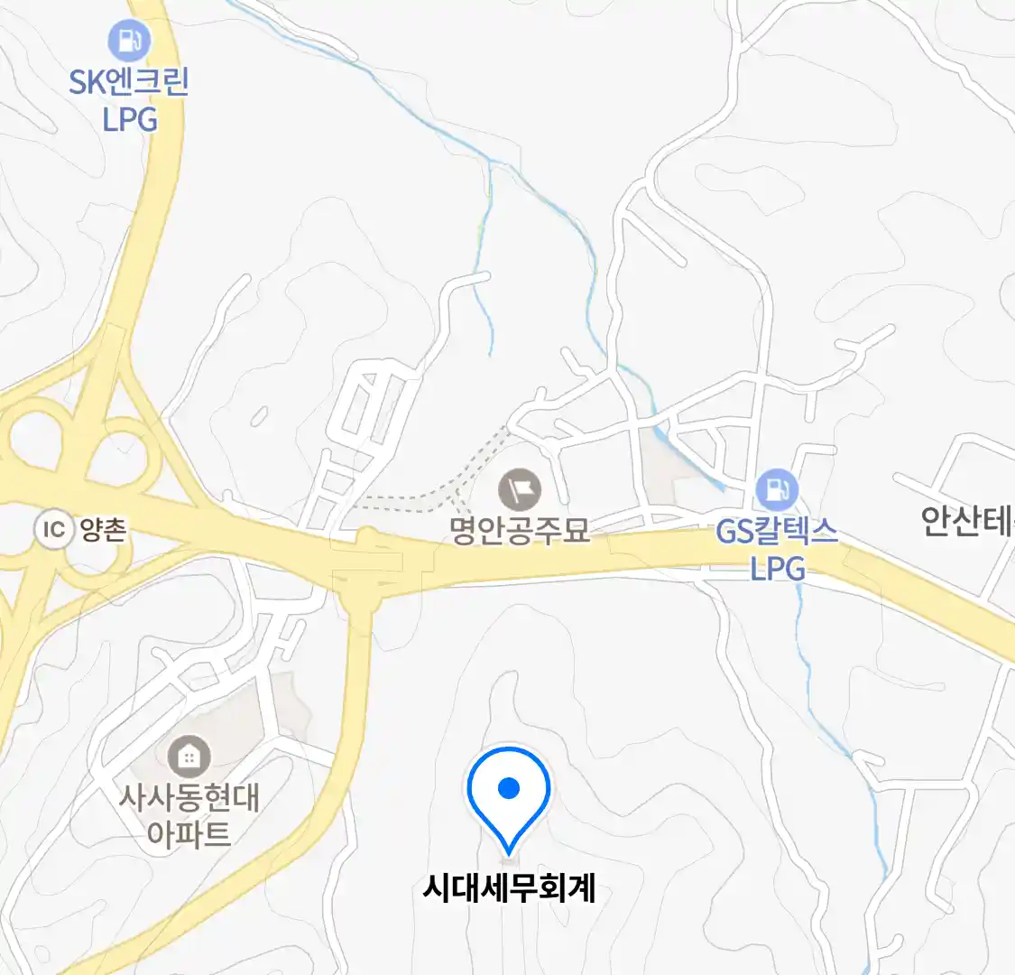 시대세무회계 위치